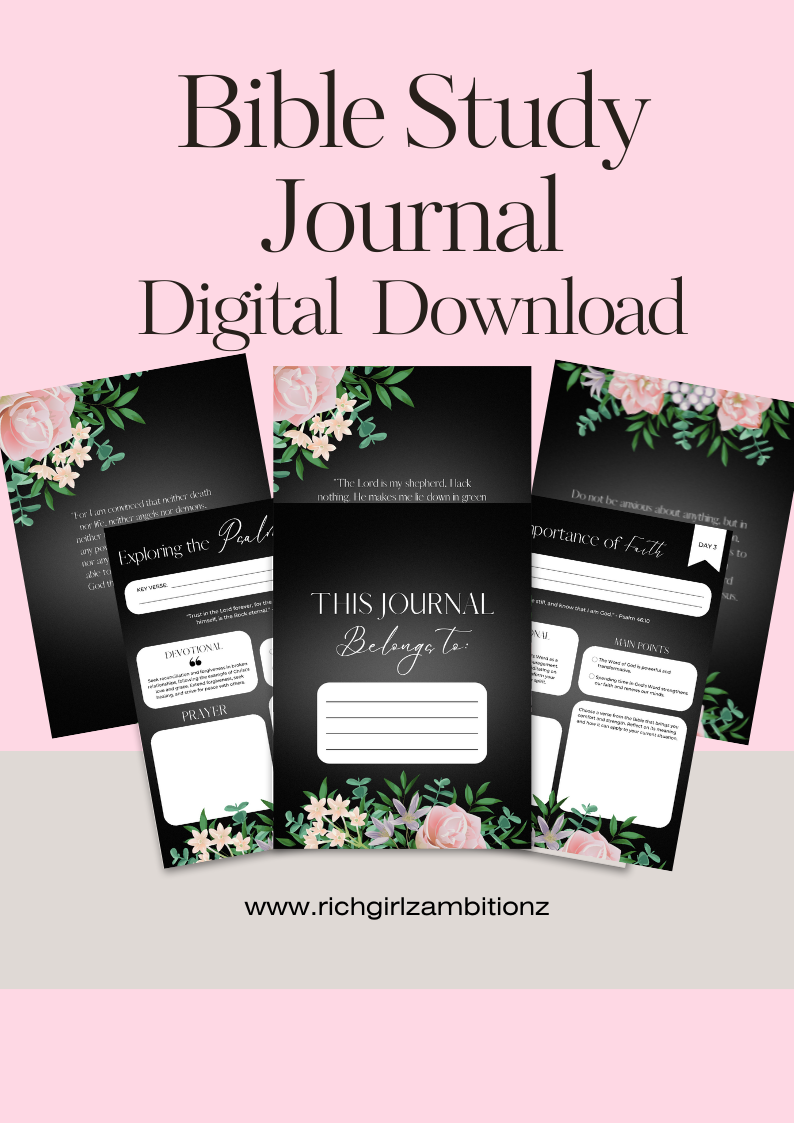 Bible Study Journal