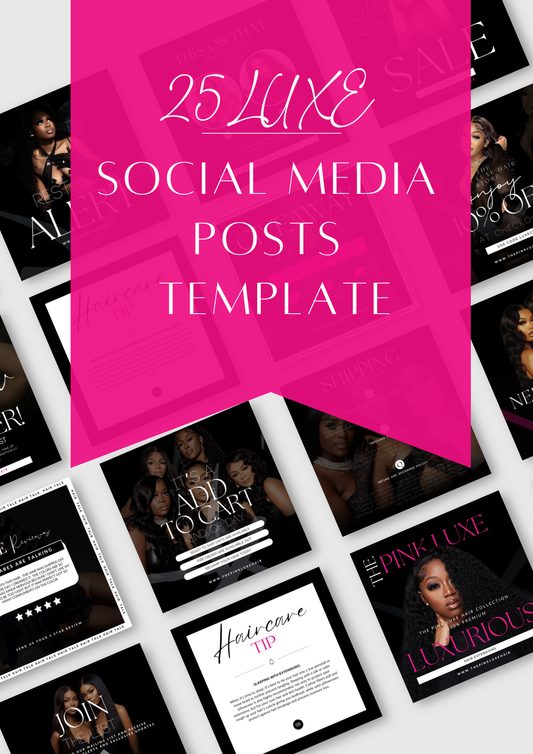 25 LUXE SOCIAL MEDIA POSTS